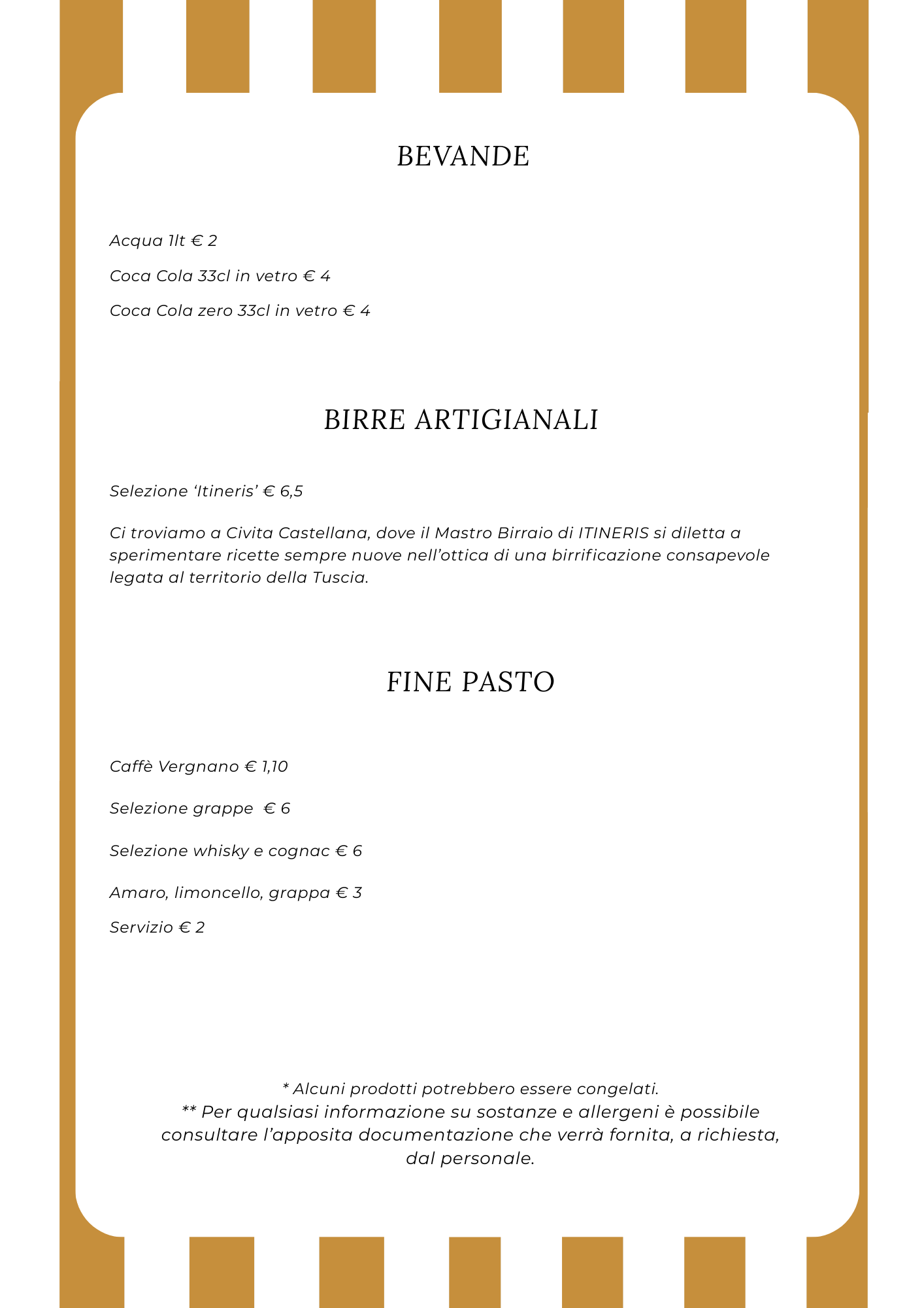 Menù Gorgeous — pagina 4