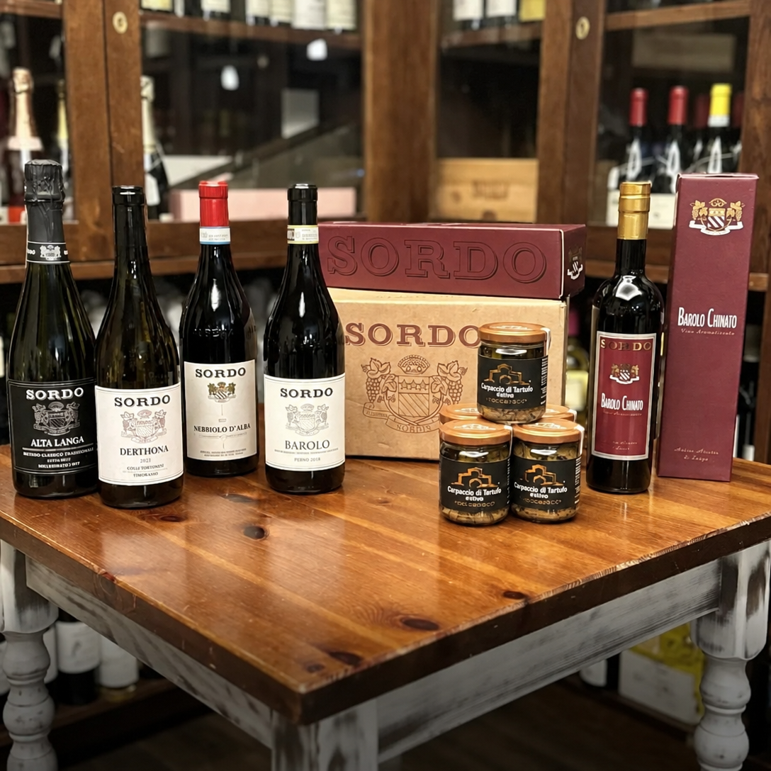 La selezione di vini di Gorgeous Bar & Bistrò apparecchiata sulla tavola